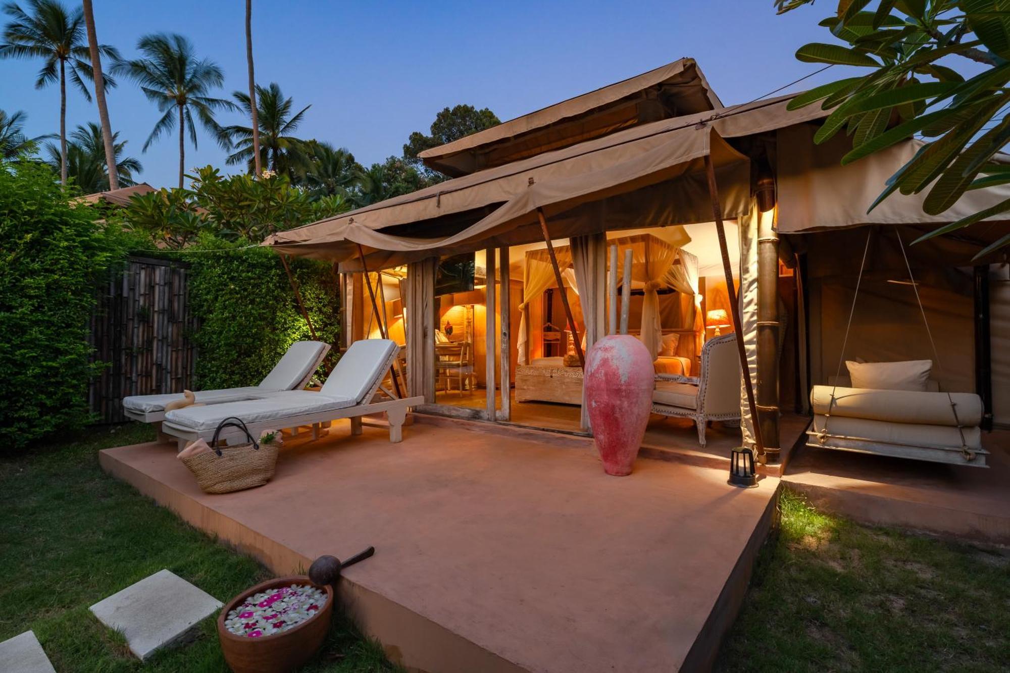 Khwan Beach Resort - Luxury Glamping And Pool Villas Samui - Adults Only - Sha Extra Plus Mae Nam Beach Exterior foto