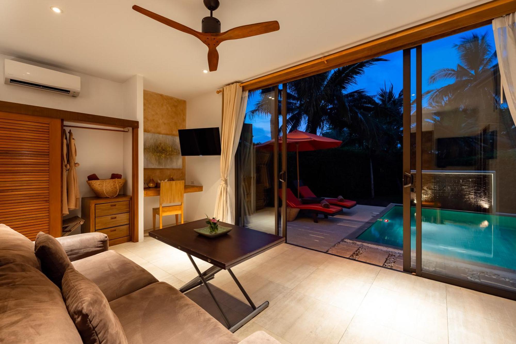 Khwan Beach Resort - Luxury Glamping And Pool Villas Samui - Adults Only - Sha Extra Plus Mae Nam Beach Exterior foto